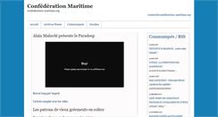 Desktop Screenshot of confederation-maritime.org